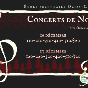 16 et 17 décembre 2020 - Concert de Noël  virtuel Ozias-Leduc