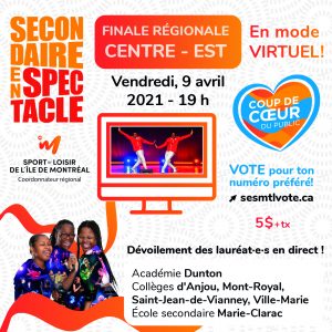 09 Avril 2021 – Finale régionale de Montréal, Centre-Est