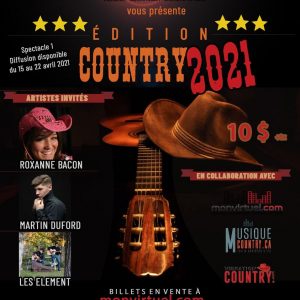 Édition country 2021 spectacle 1