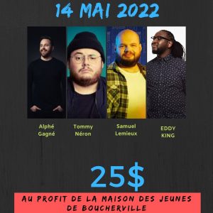 Spectacle d'humour 14 mai 2022