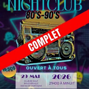 NightClub 80-90 Boucherville