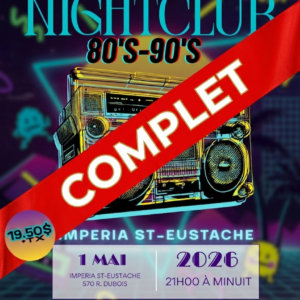 NightClub 80-90 Saint-Eustache