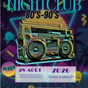 NightClub 80-90 Boucherville
