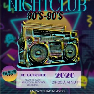 NightClub 80-90 Longueuil